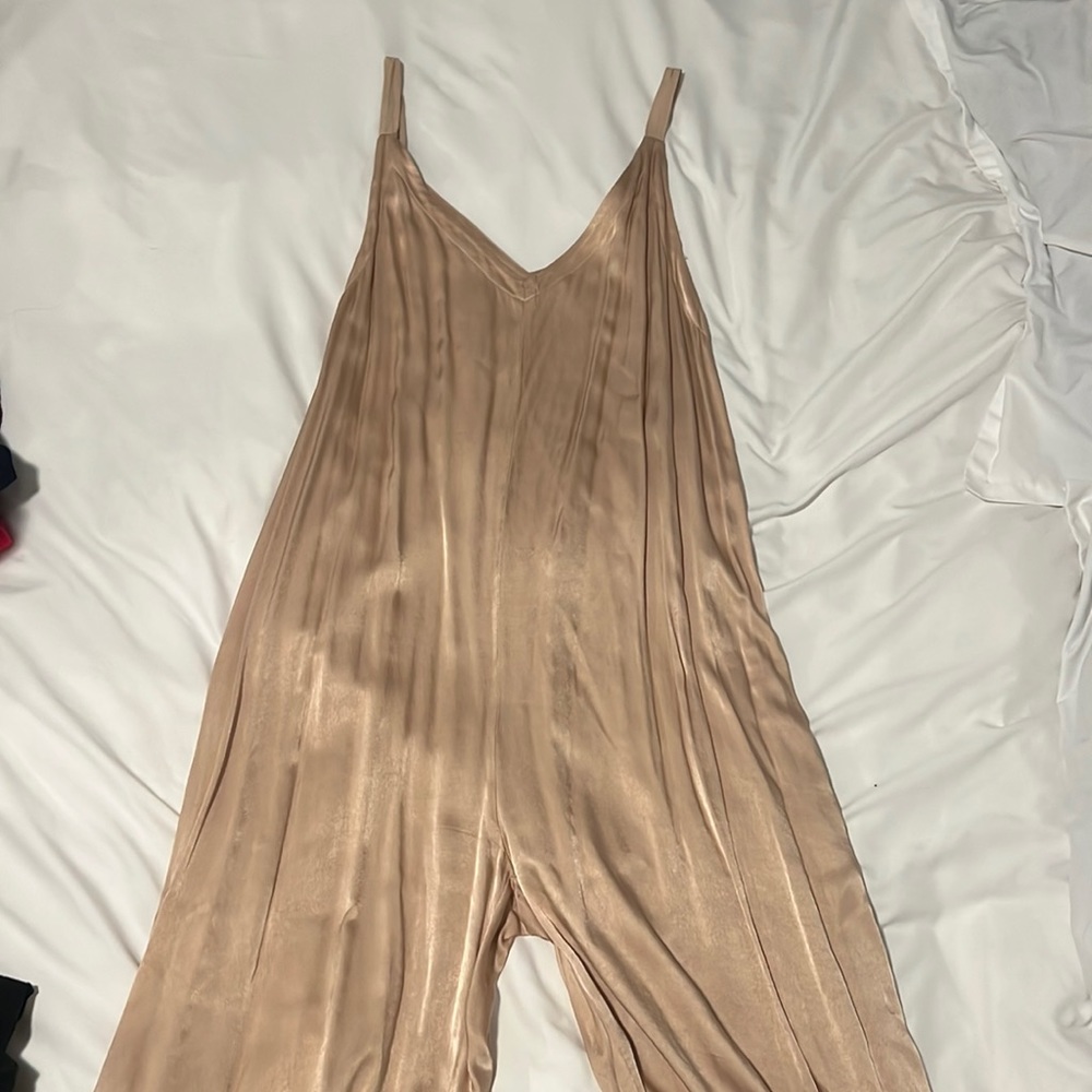 LACAUSA Champagne Jumpsuit - size L